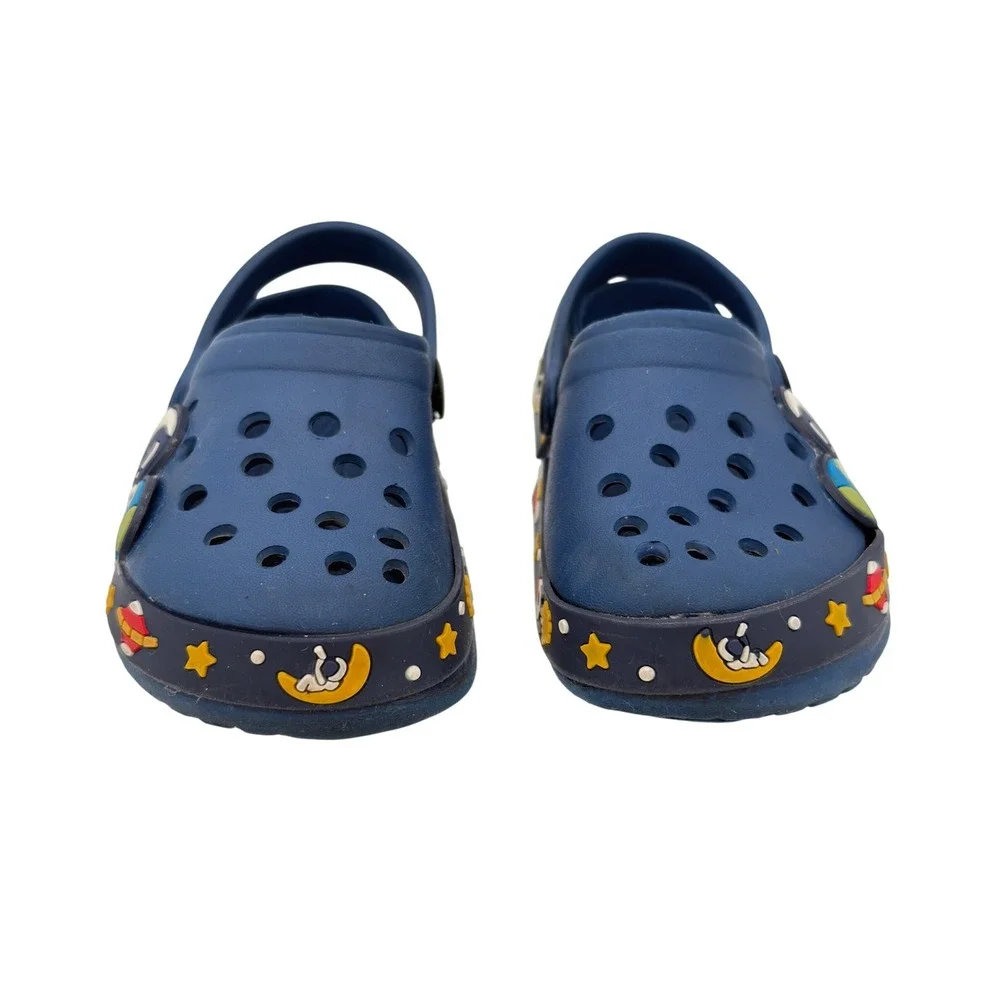 Crocs Kids Space Astronaut Clogs Navy Blue EU 25‎ C8 Toddler